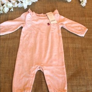 NWT Gymboree heather pink coveralls.